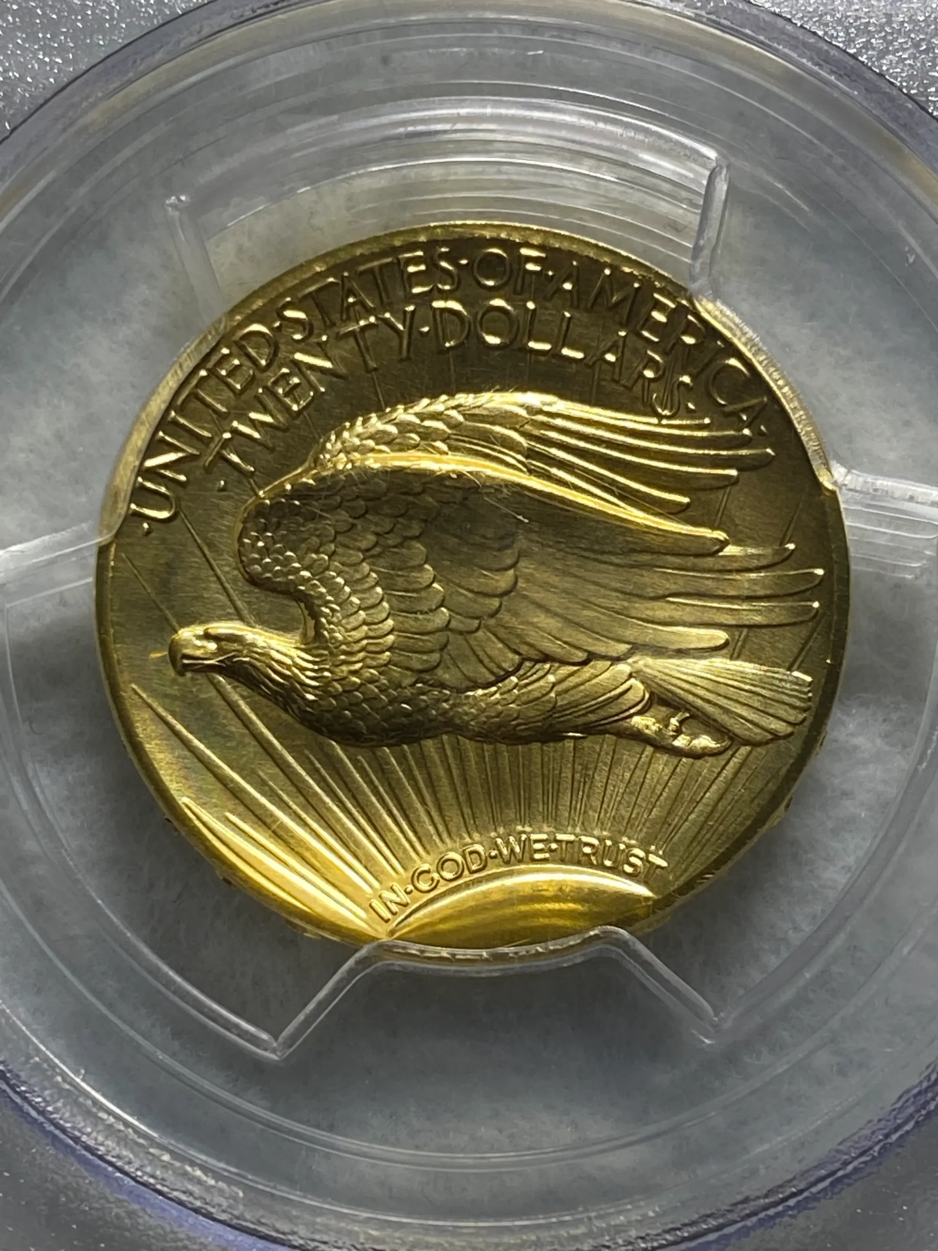 2009年 アメリカ 20ドル金貨(純金31.1g) ウルトラハイレリーフ MS70 PCGS 堂々最高鑑定品! - 画像 (2)