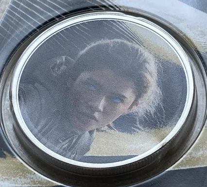 DUNE® 純銀1オンスカラー銀メダル 『デューン/砂の惑星2』公開記念 オリジナル保護パッケージ封入品!!