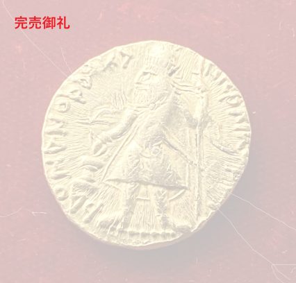 紀元127年頃-151年 インド クシャーナ朝 カニシカ1世 ディナール金貨(21mm 8.00g)!!